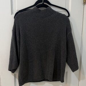 Abercrombie & Fitch Charcoal Turtleneck Sweater